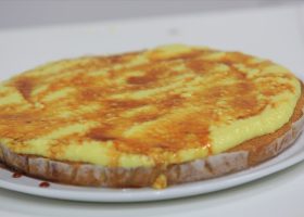 طريقة عمل بسبوسة بالكريم كراميل