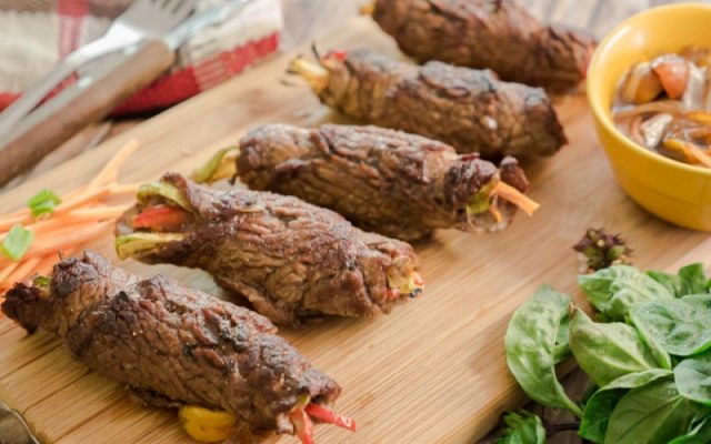 طريقة عمل البفتيك الملفوف