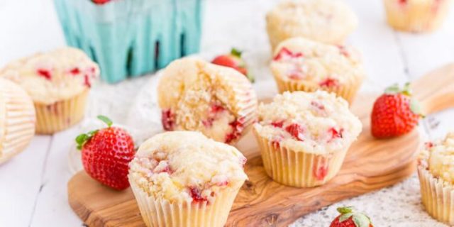 طريقة عمل مافن الفراولة