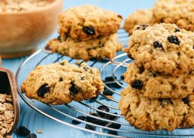 طريقة عمل بسكويت البرتقال والشوفان والزبيب