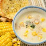 طريقة عمل شوربة الذرة الصينية