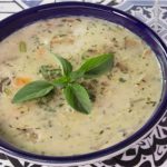 طريقة عمل شوربة لسان عصفور بالكريمة
