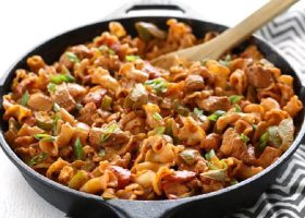 طريقة عمل مكرونة بالفاهيتا