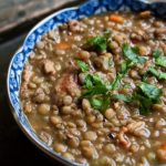 طريقة عمل العدس البني الهندي