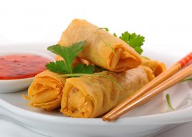 طريقة عمل سبرينج رولز بالسمك