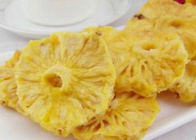 طريقة تجفيف الأناناس