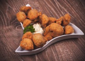 طريقة عمل مشروم بانيه