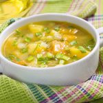 طريقة عمل شوربة دجاج بالبطاطس