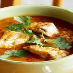 طريقة عمل شوربة السمك بالزيتون المفروم