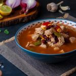 طريقة عمل شوربة الدجاج بالفاصوليا الحمراء