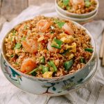 طريقة عمل الأرز المقلي مع الجمبري