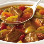 طريقة عمل شوربة الخضار باللحم