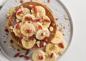 طريقة عمل بان كيك الكنافة