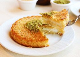 طريقة عمل كنافة بالكاسترد