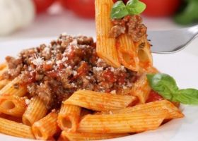 طريقة عمل مكرونة صيامي بفول الصويا