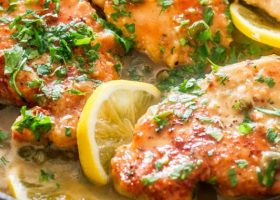 طريقة عمل الدجاج بالزبدة والليمون