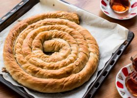 طريقة عمل البوريك المبروم بالجبن