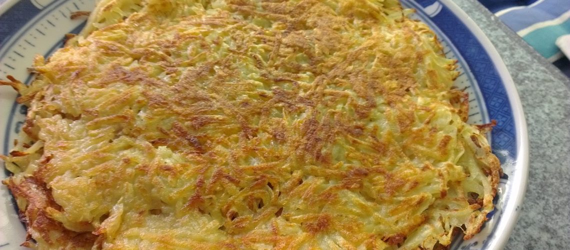 طريقة عمل بطاطس الهاش برونز بالجبن