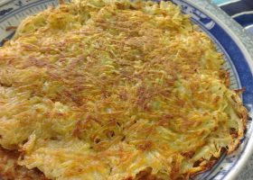 طريقة عمل بطاطس الهاش برونز بالجبن