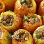 طريقة عمل بطاطس محشية بالكفتة