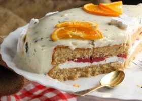 طريقة عمل كيكة اللبن الرائب