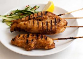 طريقة عمل ساتاي الدجاج