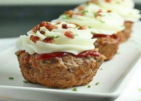 طريقة عمل قوالب اللحم مع الكاتشب