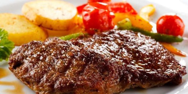 طريقة عمل شرائح لحم بصوص البرتقال