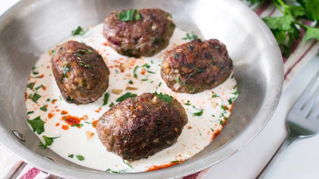 طريقة عمل الكفتة بالزبادي اللبنانية