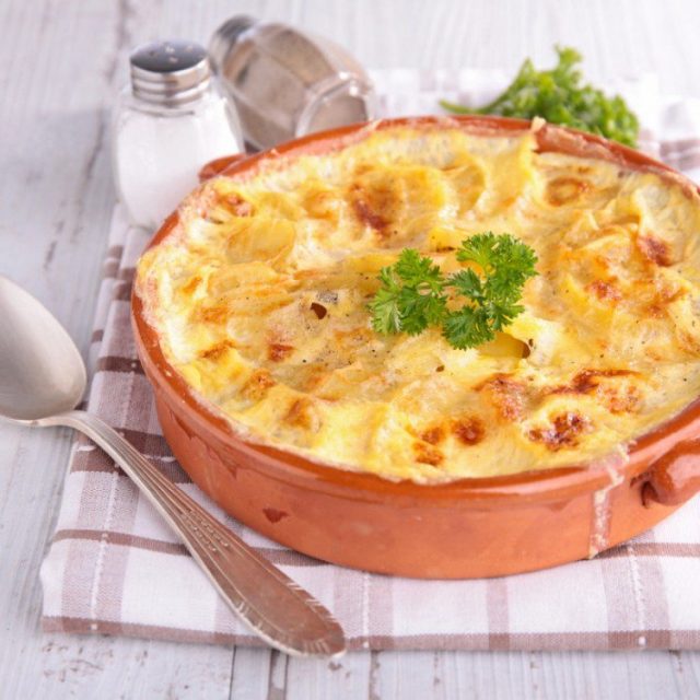 طريقة عمل غراتان الدجاج