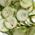 طريقة عمل سلطة الخيار الآسيوية
