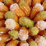 طريقة عمل بلح الشام بالكريم شانتيه