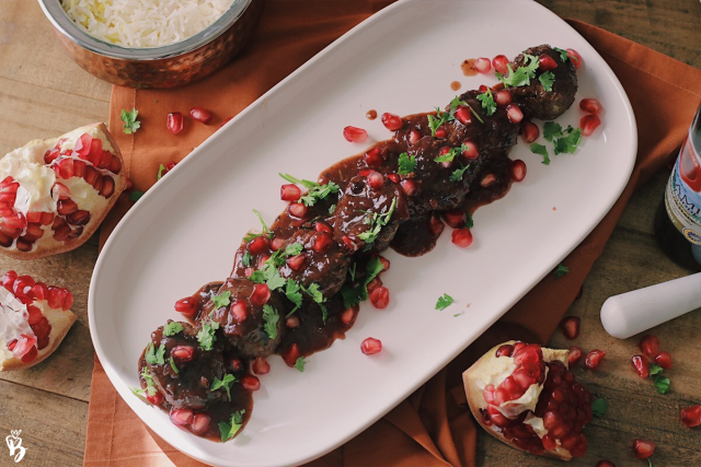 طريقة عمل كفتة بدبس الرمان