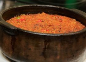 طريقة عمل طاجن لسان العصفور بالكبد والقوانص