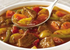 طريقة عمل طاجن لحمة بالخضار