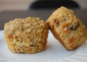 طريقة عمل مافن الشوفان بالزبيب