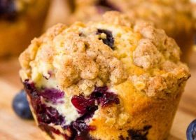طريقة عمل مافن البلوبيري الصحي