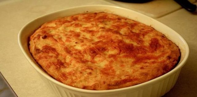 طريقة عمل صينية اللحم بالجبن بالفرن