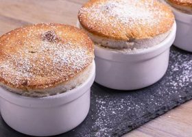 طريقة عمل سوفليه الموز