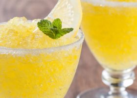 طريقة عمل جرانيتا الليمون بالنعناع