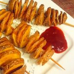 طريقة عمل بطاطس تورنادو