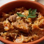 طريقة عمل طاجن شعرية باللحم
