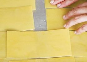 طريقة عمل عجينة اللازانيا