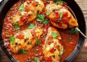 طريقة عمل صدور الدجاج بالصوص الأحمر