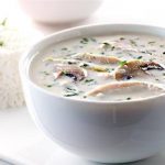 طريقة عمل شوربة الدجاج بجوز الهند