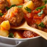 طريقة عمل إيدام البطاطس مع كرات اللحم