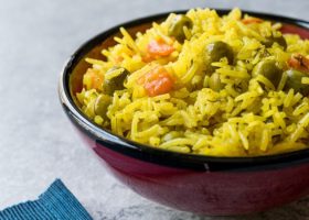 طريقة عمل أرز بسمتي بالخضار