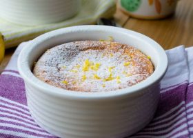 طريقة عمل سوفليه الليمون