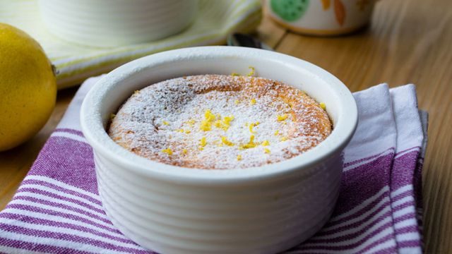 طريقة عمل سوفليه الليمون