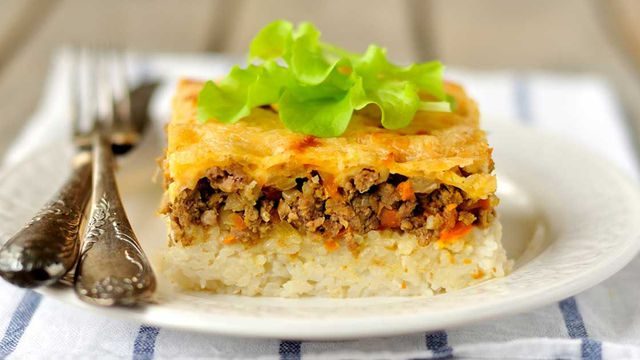 طريقة عمل أرز بالبشاميل واللحم